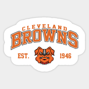 Browns - Super Bowl Sticker